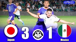 U-19日本代表、敵地でU-19メキシコに快勝！若きサムライたちは大観衆の前で歓喜の祝福！ ⚽🔥