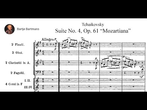 Tchaikovsky  - Suite No. 4, Op. 61 "Mozartiana" (1887)