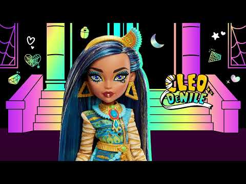 MONSTER HIGH lėlė Kleo video