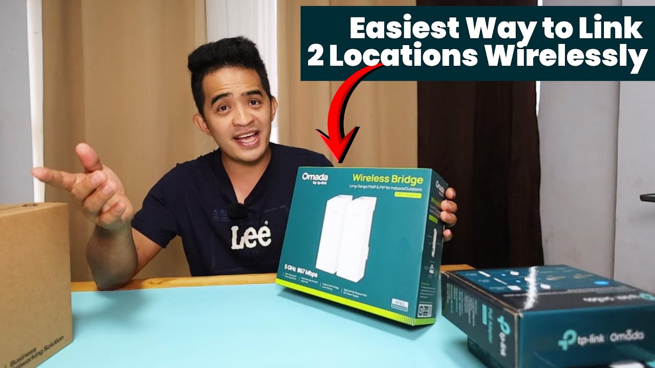 Omada EAP211-Bridge KIT: The Easiest Way to Link Two Locations Wirelessly!