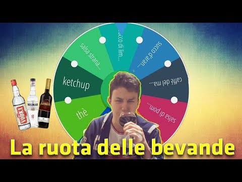 mi sento male???! la ruota delle bevande challenge