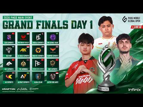 [ID] 2026 PMGO S2 Main Event | Grand Finals Day 1 | PUBG MOBILE GLOBAL OPEN Season 2