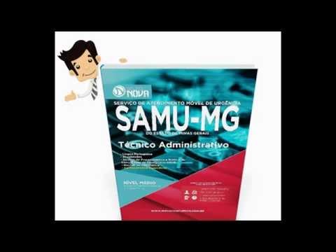 Apostila Concurso SAMU-MG 2015 - Técnico Administrativo