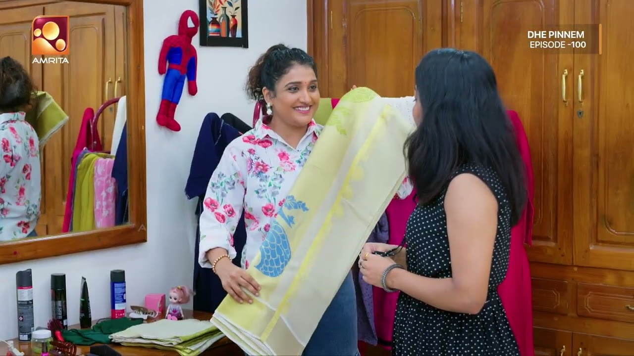 Dhe Pinneem Ep 100 | അച്ഛമ്മ റെഡി കല്യാണത്തിന് 😂😂 | Amrita TV