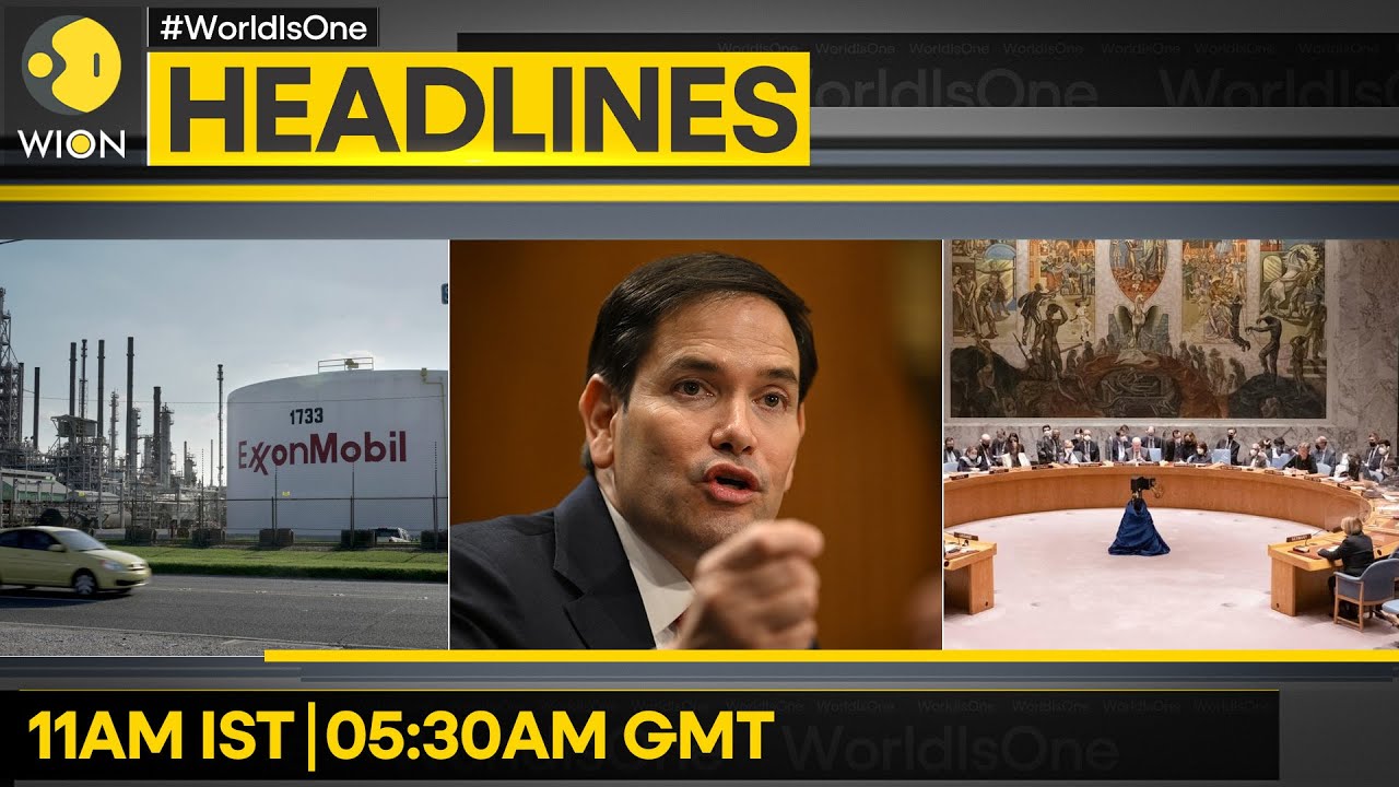 UNSC Plans Emergency Meeting on Ukraine | Exxonmobil CEO: Venezuela Univestable | WION HEADLINES