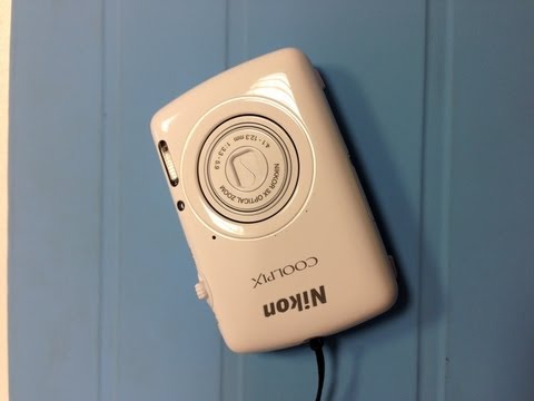 The New Nikon Coolpix S01 white Unboxing Uk