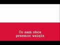 National Anthem of Poland Instrumental with lyrics ...