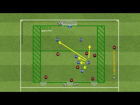 SOLV Soccer - Barcelona Possession + Pressure