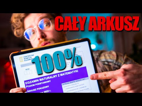 CAŁY ARKUSZ❗️NOWA Matura PODSTAWOWA z matematyki 2023 (ARKUSZ POKAZOWY)