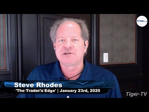 January 23rd, The Trader's Edge with Steve Rhodes on TFNN - 2020