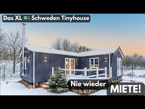 Discount Tiny House 2023 Building permit almost easy. 3 ZKB 1 day construction time. 2 persons lodge