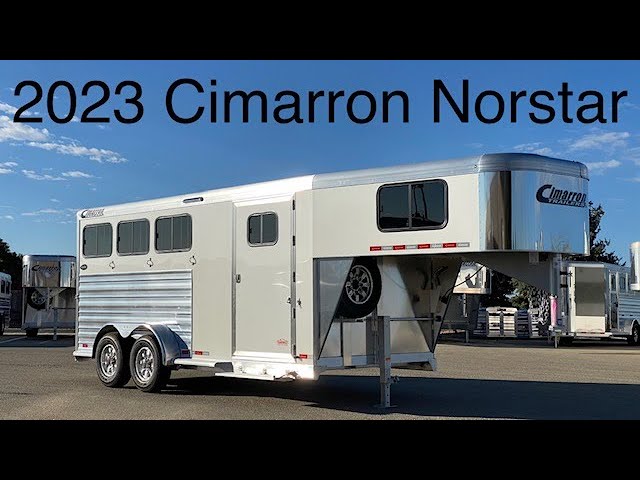 A preview image of the linked video showcasing 2023 Cimarron Norstar 3HGN