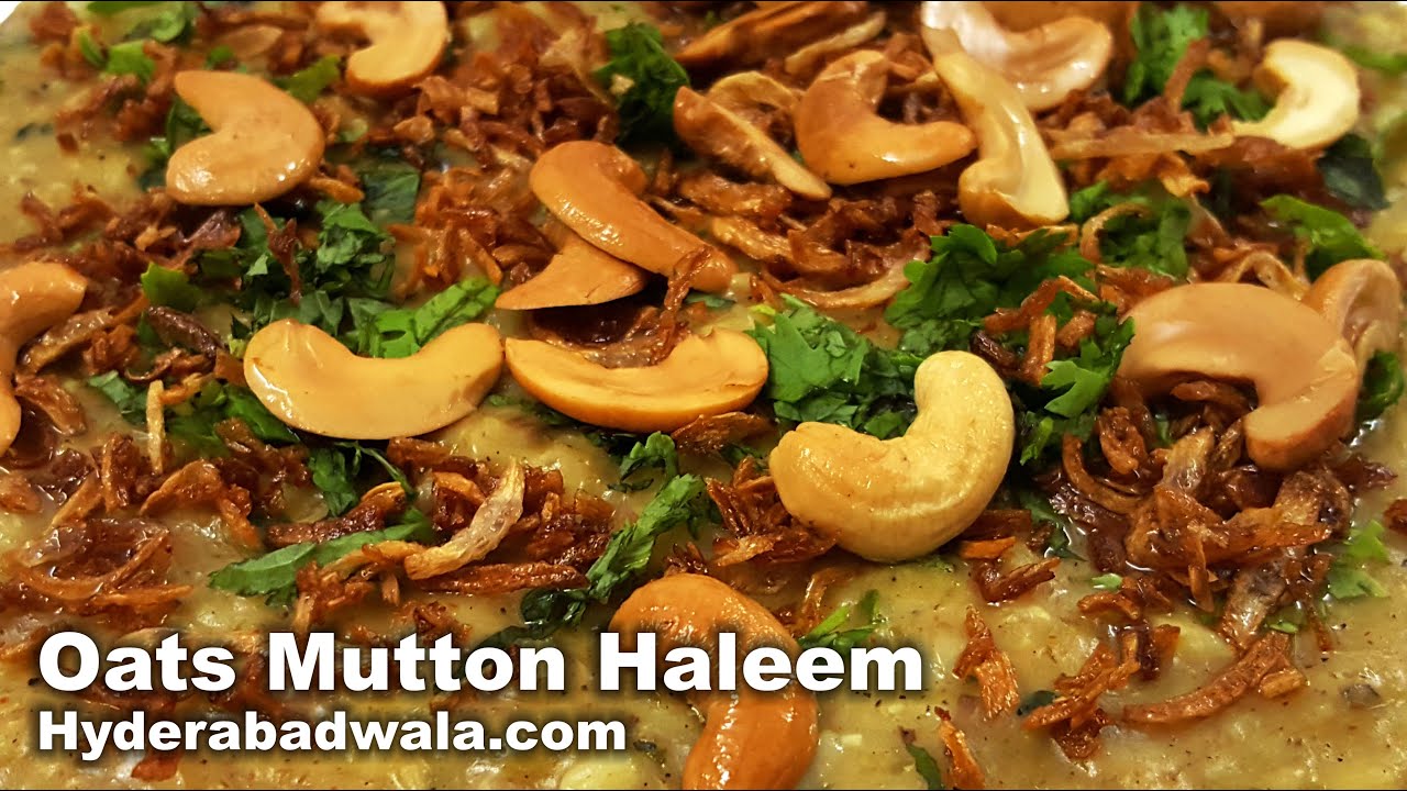 Oats Mutton Haleem Recipe Video – How to Make Hyderabadi Oats Mutton Haleem at Home Easy & Simple