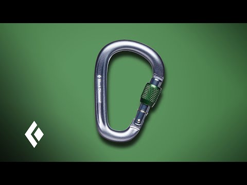 Black Diamond PearLock Screwgate Carabiner video poster