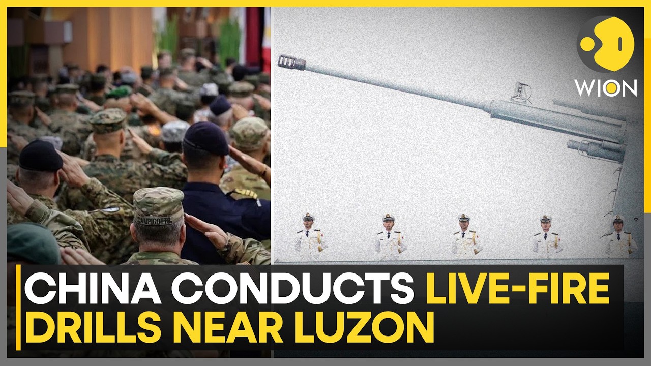China Holds Drills in Waters East of Philippines'luzon Island Amid U.s-philippines War Games | WION