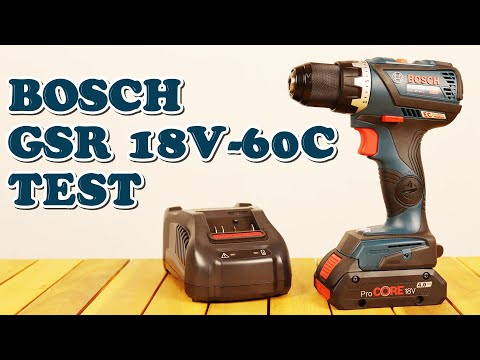 Bosch GSR 18V-60C, 60Nm brushless cordless drill