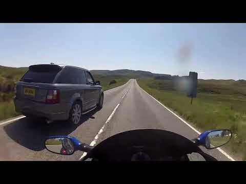 Isle of Lewis and Harris, Stornoway to Tarbert, Honda Blackbird Prt 1