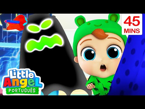 Capa de Tem um Monstro no Quarto do Joãozinho + Mais | Canal do Joãozinho - Little Angel Português