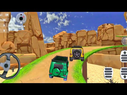 99.99% Impossible Jeep Stunt Driving Challenge Game - Jeep Uphill Adventure Racing - Jeep Games