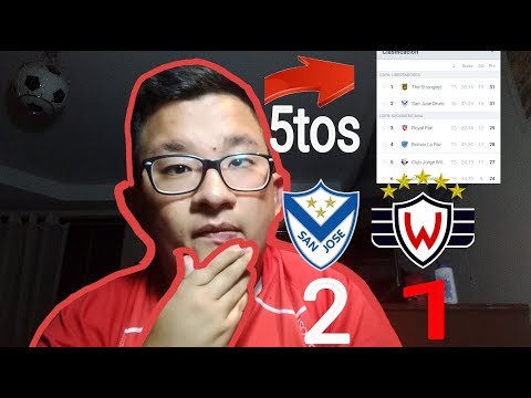 SAN JOSE 2 -1WILSTERMANN // ANÁLISIS DEL PARTIDO //WILL THE BEST