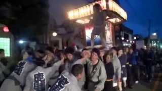 preview picture of video '山鹿灯籠祭り　2014　おまつり広場　みこし（女子）鹿睦会'