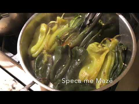 Healthcoachvenera (speca me maze) Peppers in cream sauce an Albanian dish.