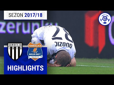Sandecja Nowy Sącz - Bruk-Bet Termalica Nieciecza 1:0 | SKRÓT | Ekstraklasa 2017/18 | 9. Kolejka