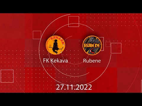 ELVI FL sievietēm: FK Ķekava vs. Rubene (27.11.2022)