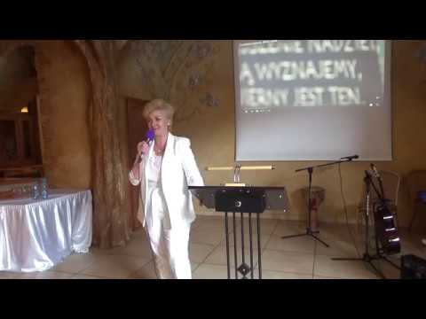 Konferencja o kobietach  - cz. 1  pastor Alina Wasilewska dzieli się świadectwem służby.