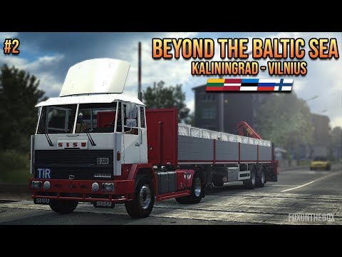 ETS2 Beyond The Baltic Sea DLC | Kaliningrad - Vilnius | SISU M Series | Euro Truck Simulator 2