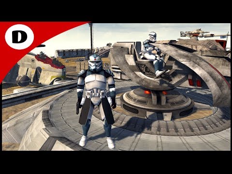 COMMANDER WOLFFE DEFENDS FELUCIAN FORTRESS - Men of War: Star Wars Mod