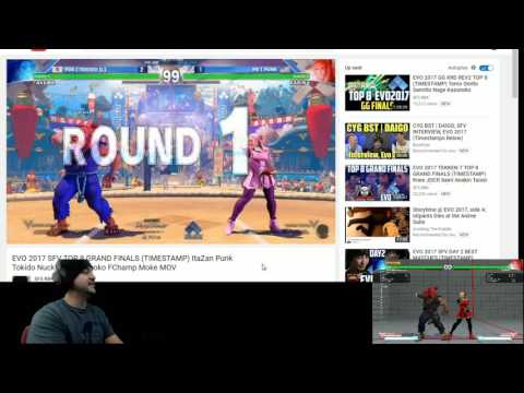 [SFV] Evo 2017 Grand Finals Analysis (Tokido vs Punk)