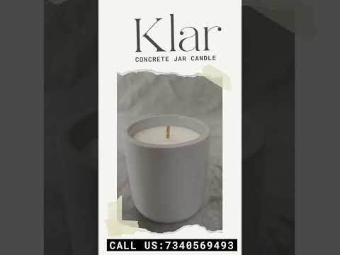 Concrete Jar Scented Candle