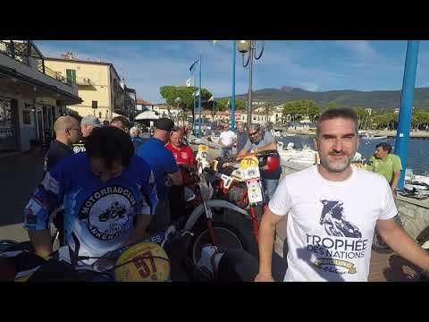 ITDE Elba 2018-02 Deutsche Fahrer vor der technischen Abnahme