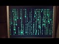 Matrix Raining Code for the TRS-80