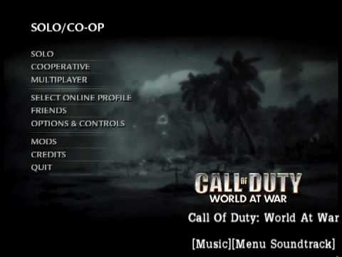 Call Of Duty: World At War [Music][Menu SoundTrack]