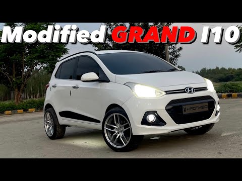 Grand i10 modified worth rupees 2 lakh 🔥🔥 || #grandi10 #modifiedcars