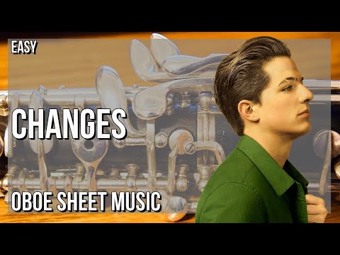 SUPER EASY Oboe Sheet Music: How to play Changes  by Charlie Puth