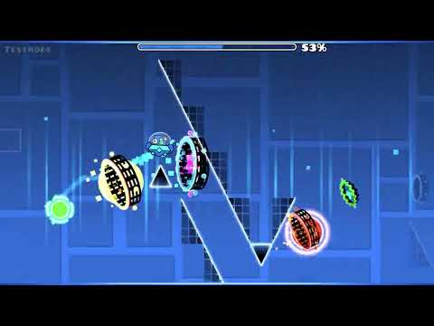 Geometry Dash Layout -Steel Terror- (Drop Hardcore, gameplay fast)
