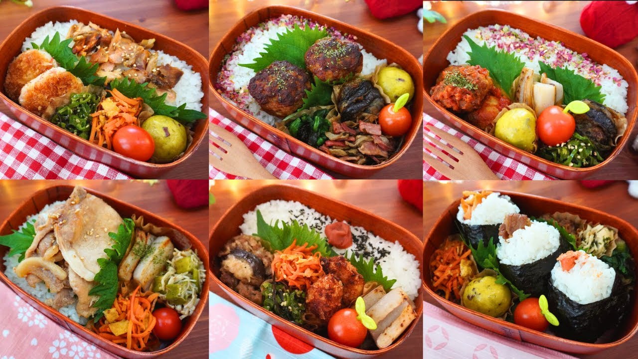 【朝はチンして詰めるだけ！ポイポイ弁当とおにぎり6日間】早起きがつらい冬の朝も楽ちん/ハンペンカツ/生姜焼き/ハンバーグ/ナスと豚肉の甘辛炒め/ミートボール