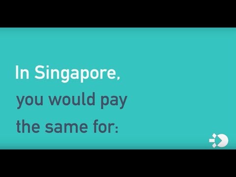 Healthcare prices compared to our Singapore favorite things