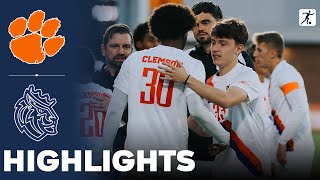 Clemson vs Queens | NCAA College Soccer | Highlights - October 15, 2024