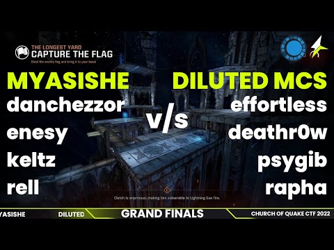 This is high level Capture the Flag in Quake Champions! Rapha and Psygib in the same team🚀🚩🤯