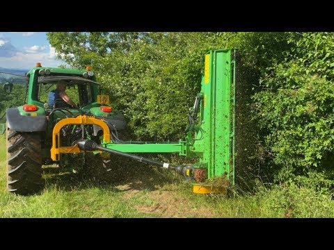 NEW 220 CM VERGE FLAIL MOWER HEAVY DUTY ON TRACTOR CUTTING