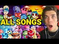 ALL Inside Out 2 Songs And Animated Music Videos BENJIxScarlett Reacts