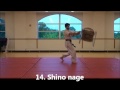 Isu Waza Or The Ju Nana Han Kata With A Chair As Uke