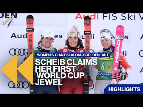 Scheib Claims Her First World Cup Jewel! | FIS Alpine
