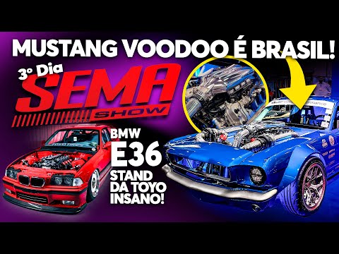 DIA 3 SEMA SHOW! O MUSTANG É BRASIL! RWB PORSCHE, STAND TOYO TIRES, PROJETOS DE DRIFT E MAIS!
