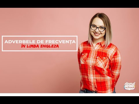 Adverbe de frecvență în limba engleză