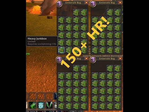 ISANE!!! Heavy Junkbox Farm 150+ Hour WoW!!!